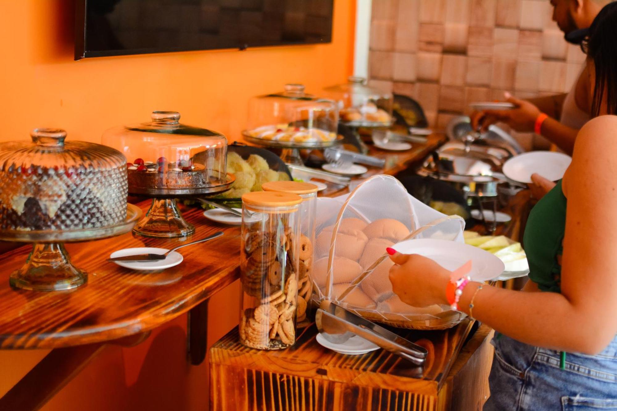 Pousada E Restaurante Tia Lita Morro de Sao Paulo Ngoại thất bức ảnh