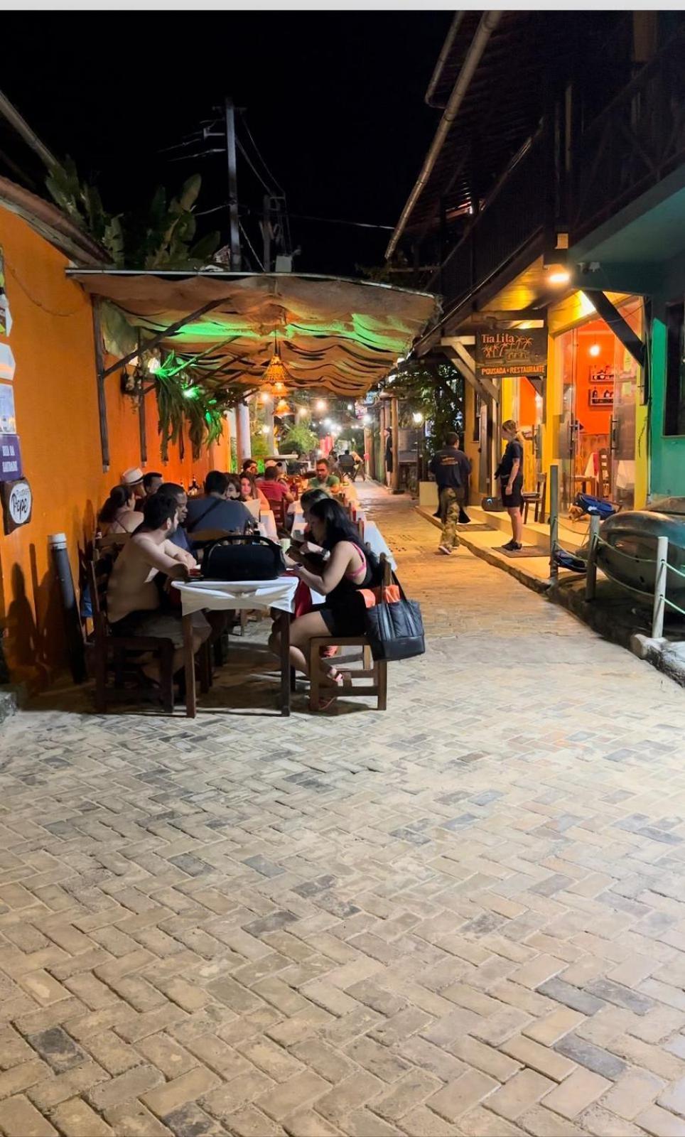 Pousada E Restaurante Tia Lita Morro de Sao Paulo Ngoại thất bức ảnh