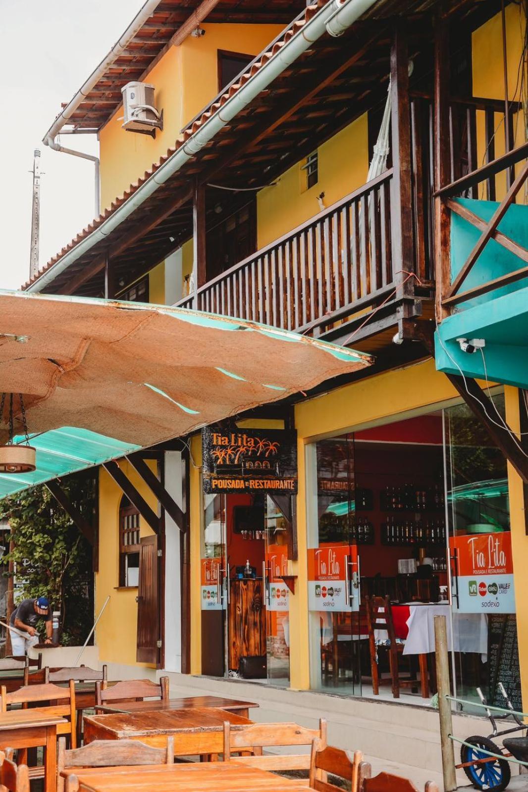 Pousada E Restaurante Tia Lita Morro de Sao Paulo Ngoại thất bức ảnh