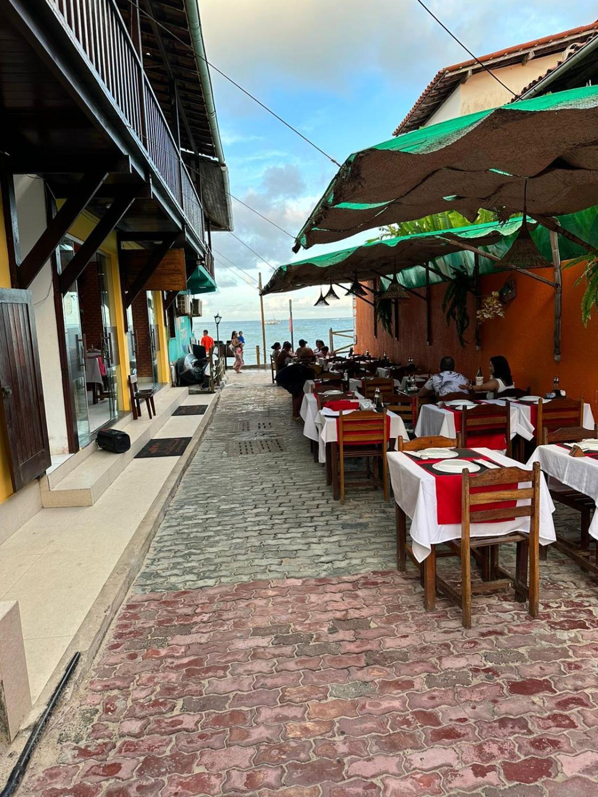 Pousada E Restaurante Tia Lita Morro de Sao Paulo Ngoại thất bức ảnh
